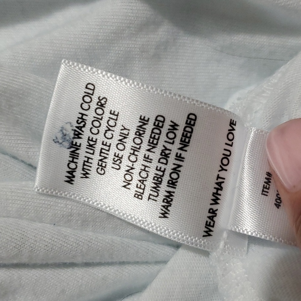 Torrid Everyday Signature Jersey Poly-Cotton Crew Classic Fit White Tee 3X - Picture 8 of 8